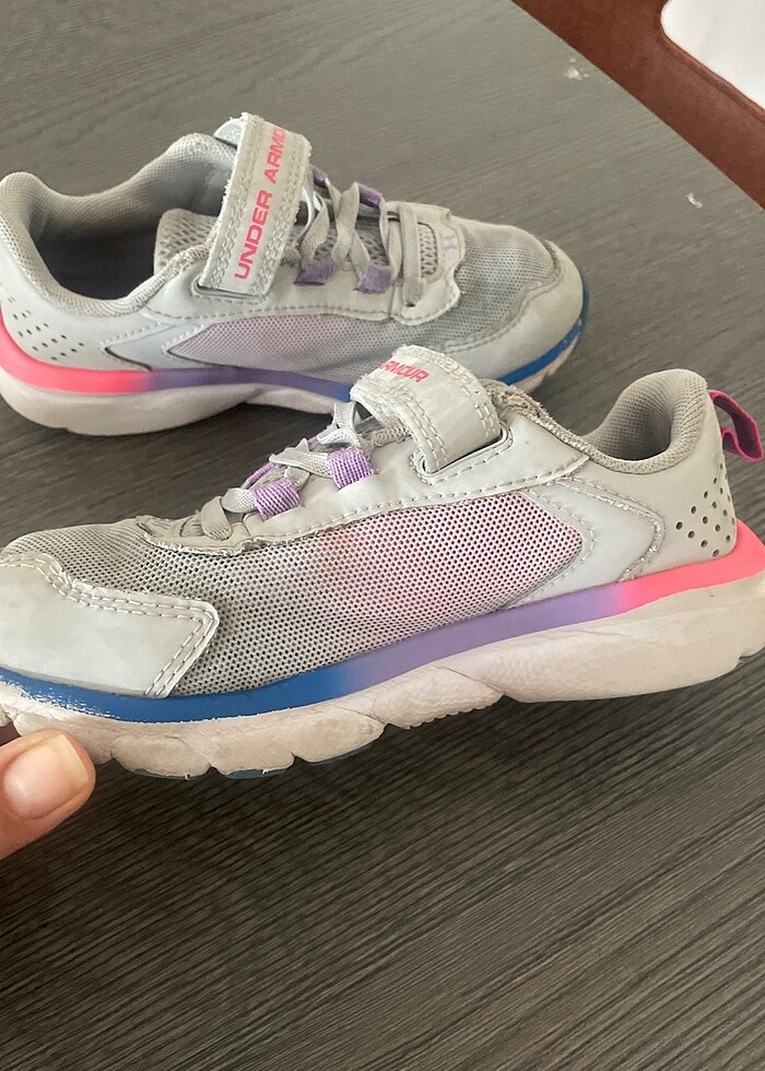 Orijinal under armour spor ayakkabı unisex kız erkek çocuk için  - Görsel 3