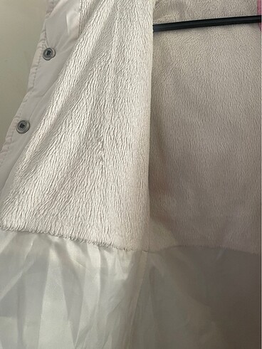 5 yaş kız çocuk şişme peluş mont kaban - Görsel 3