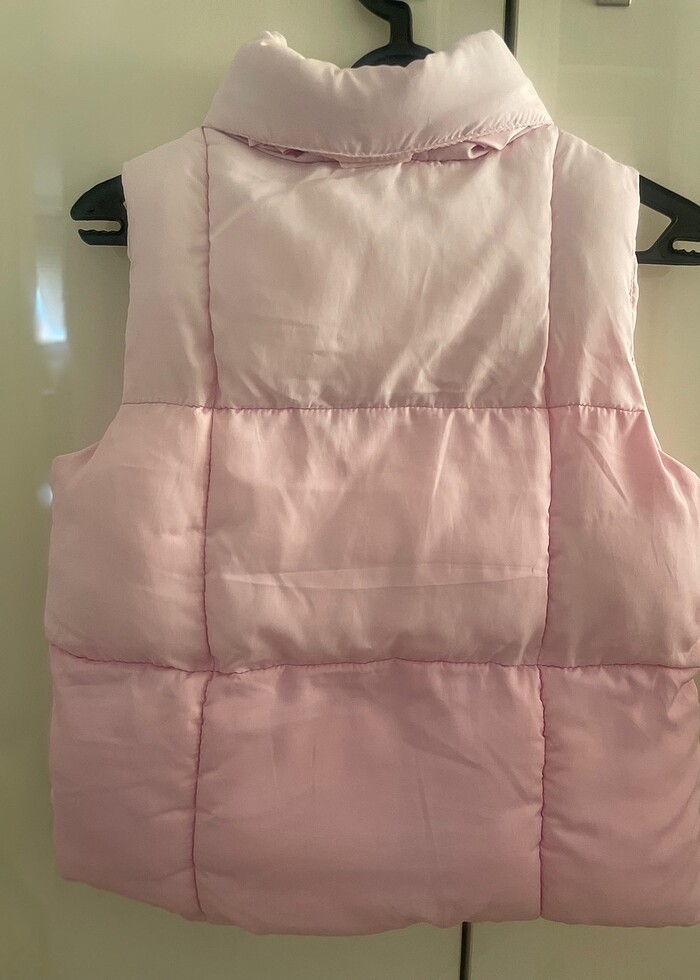 zara kız çocuk pembe şişme yelek - Görsel 2