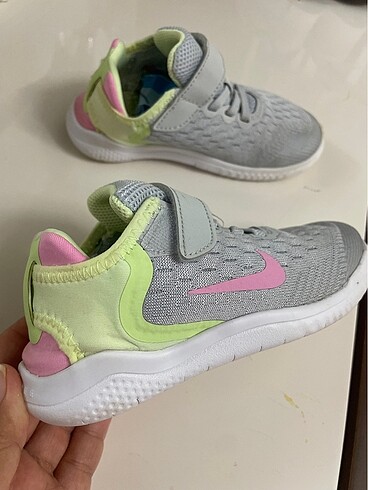 28 Beden gri Renk Nike free unisex kız çocuk spor ayakkabı orijinal