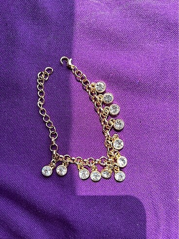 Taşlı charm bileklik