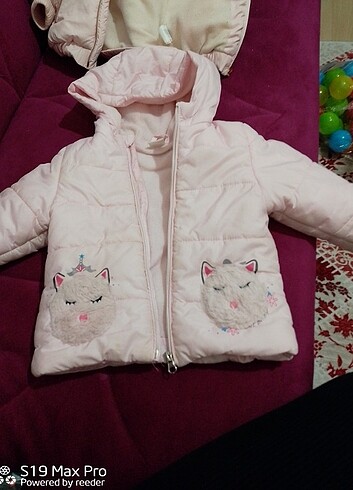 kiz cocuk mont civil - Görsel 2