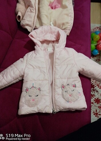 kiz cocuk mont civil - Görsel 4