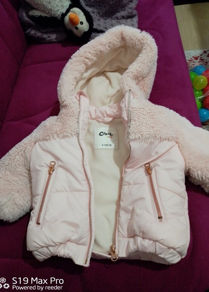 kiz cocuk mont - Görsel 2