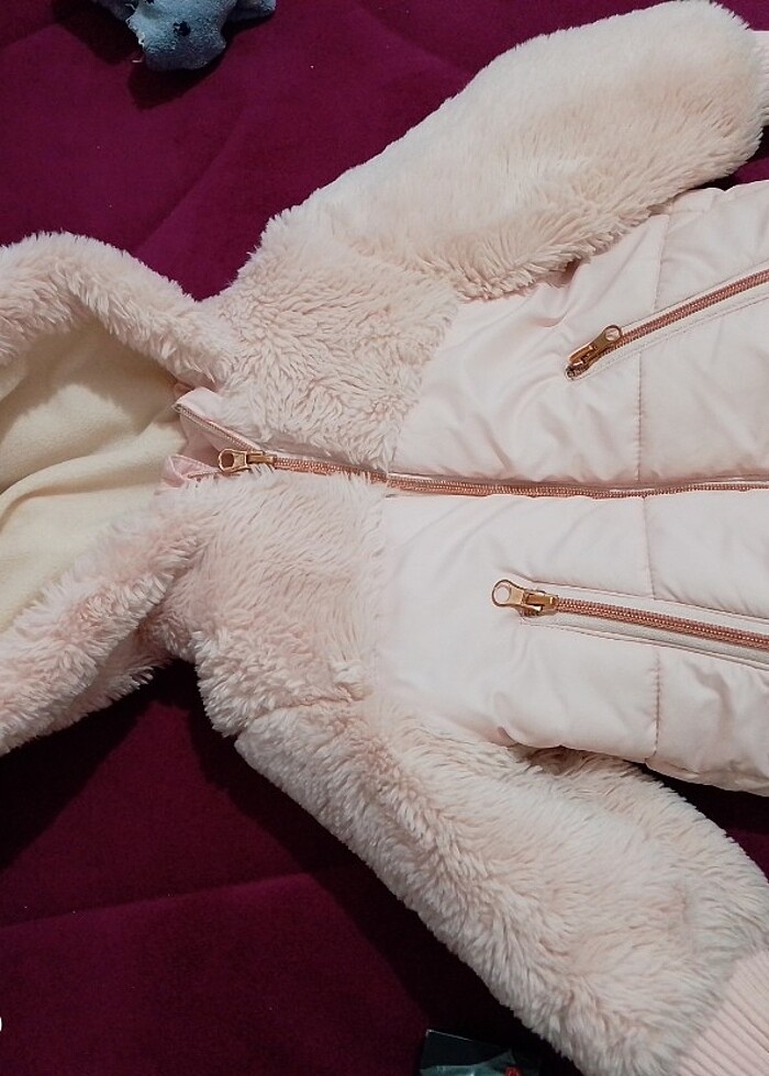 kiz cocuk mont - Görsel 3