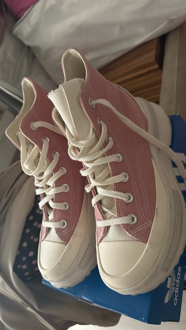 Pembe Converse  Spor Ayakkabı - Görsel 2