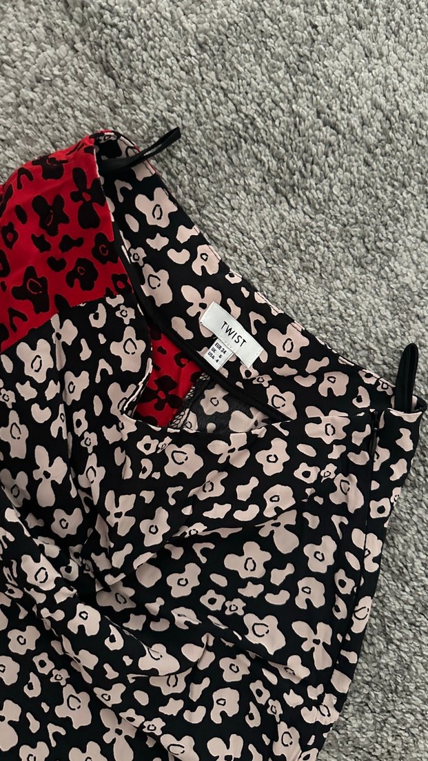 Twist Marka Çiçek Desenli Uzun Etek - Görsel 2