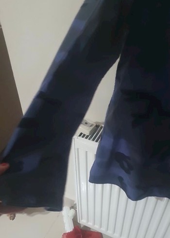 Kamuflaj desen denim ceket - Görsel 5