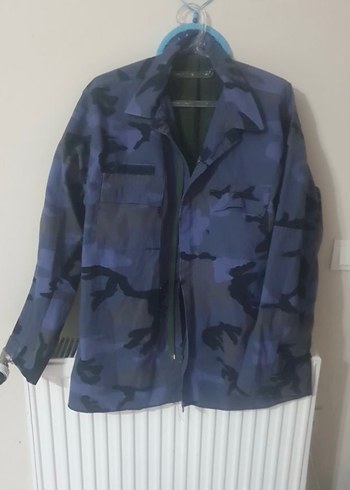 Kamuflaj desen denim ceket - Görsel 2