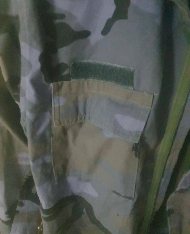 Kamuflaj desen denim ceket - Görsel 4