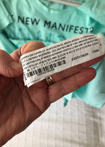 Baskılı Kısa Kollu, Rahat Kesim - Görsel 5