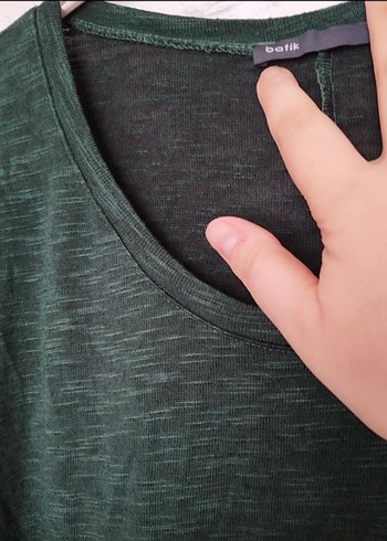 Batik yeşil Tişört - Görsel 2