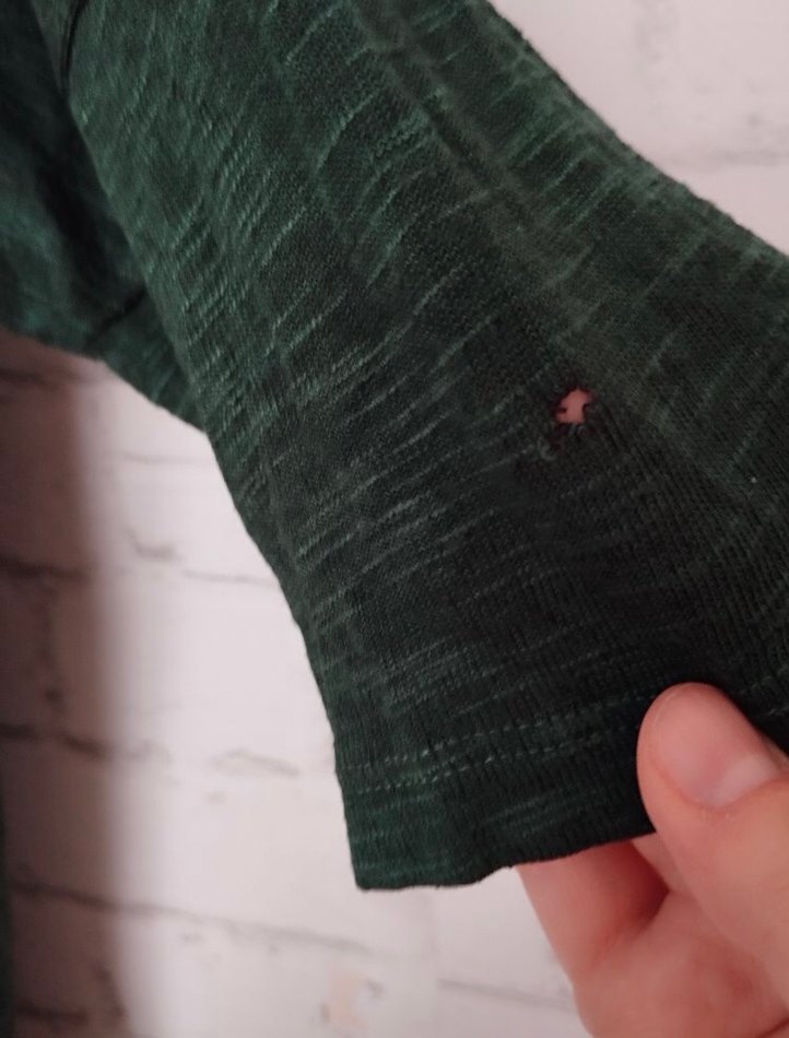 Batik yeşil Tişört - Görsel 4