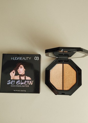 HUDA BEAUTY Duo-Highlighter 03 Glow - Görsel 2