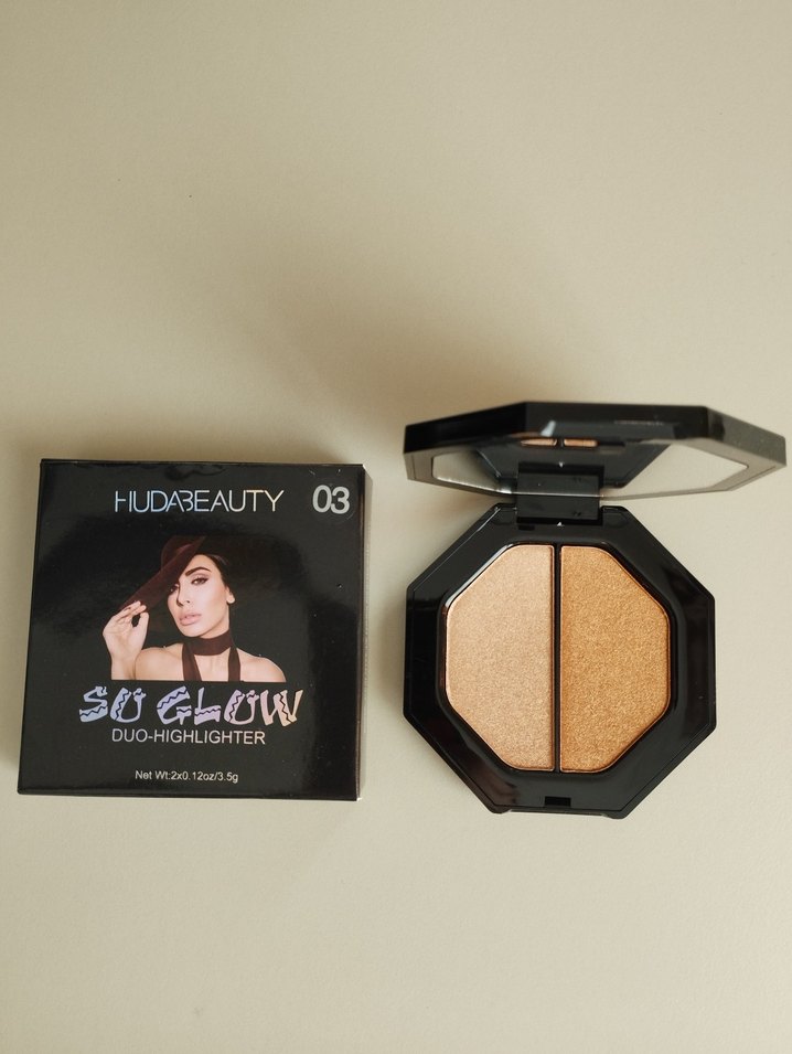 HUDA BEAUTY Duo-Highlighter 03 Glow - Görsel 2