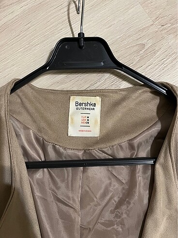 Bershka Süet kısa ceket