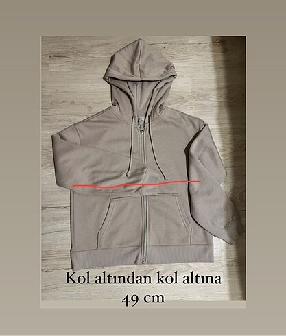 H&M Sweatshirt kapşonlu