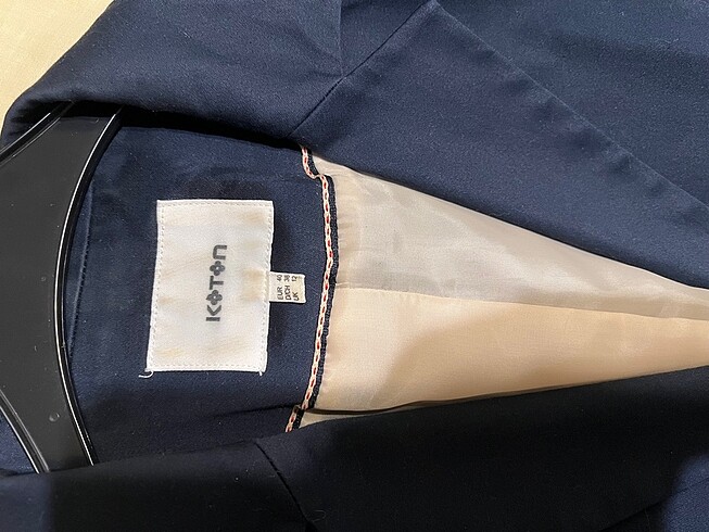 40 Beden Lacivert bayan ceket blazer