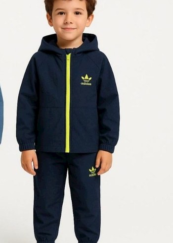 Erkek Çocuk Lacivert Street Wear Eşofman Takımı