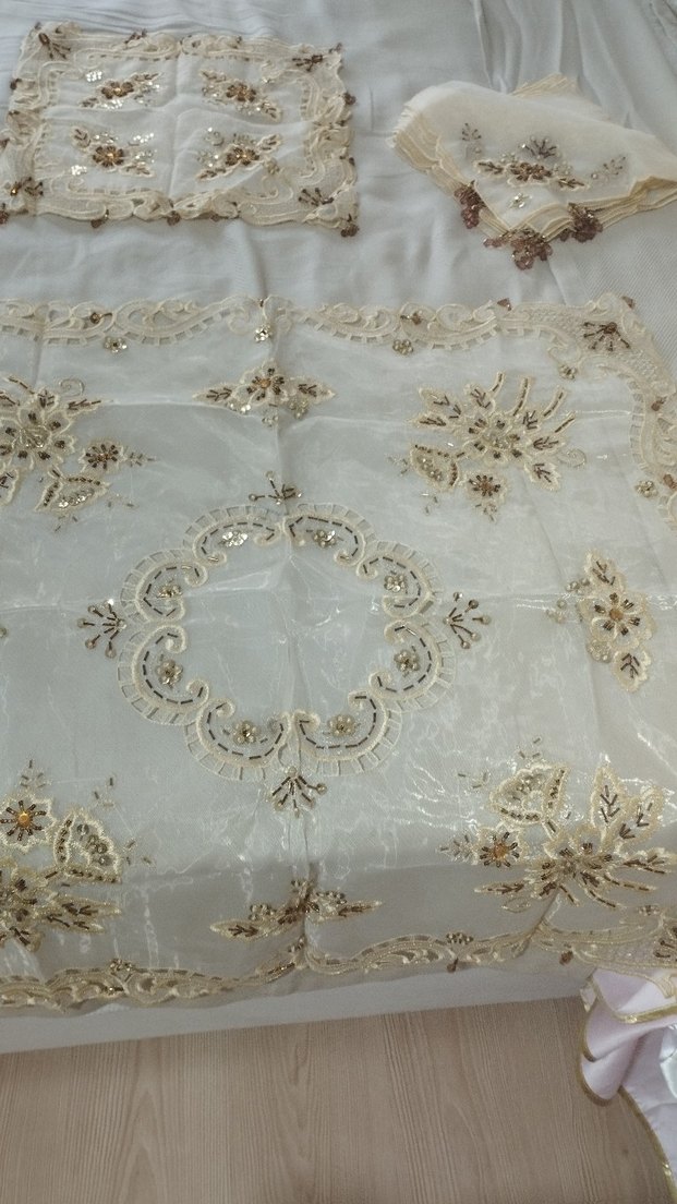 İşlemeli salon takımı - Görsel 5