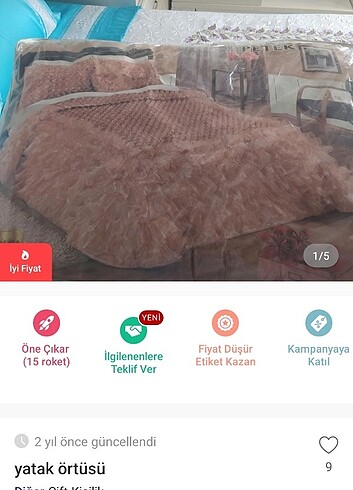 Yatak örtüsü 