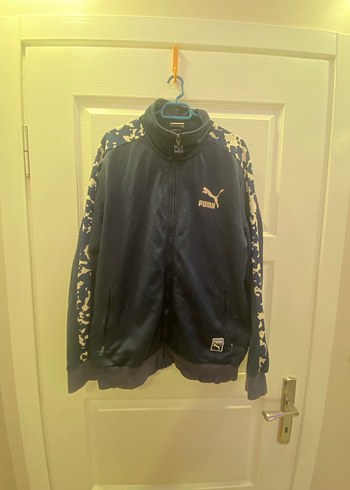 Puma koyu mavi Erkek Sweatshirt - Görsel 9