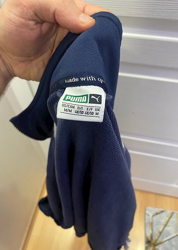 Puma koyu mavi Erkek Sweatshirt - Görsel 7