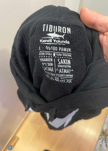 Siyah Baskılı TIBURON - Görsel 2