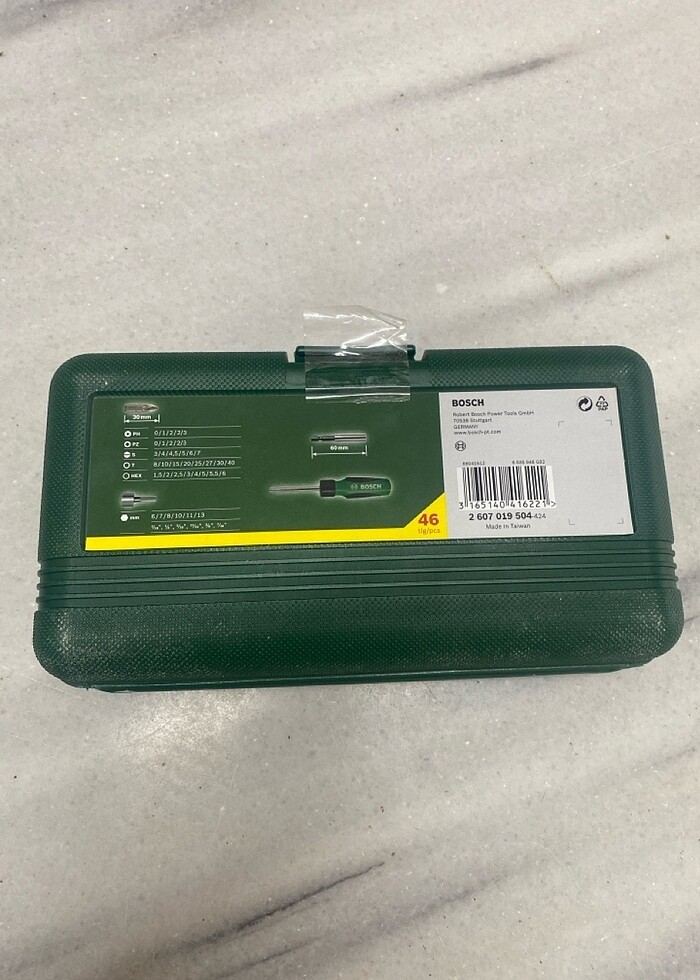 Bosch 46 parça tornavida seti - Görsel 3