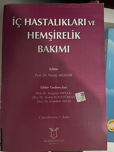 İç Hastalıkları Hemşirelik Kitabı