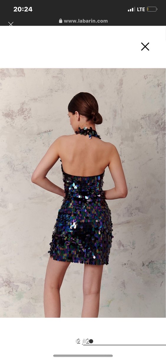 Labarin studio pull payet elbise - Görsel 2