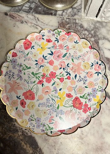 Meri meri karton tabak - Görsel 4