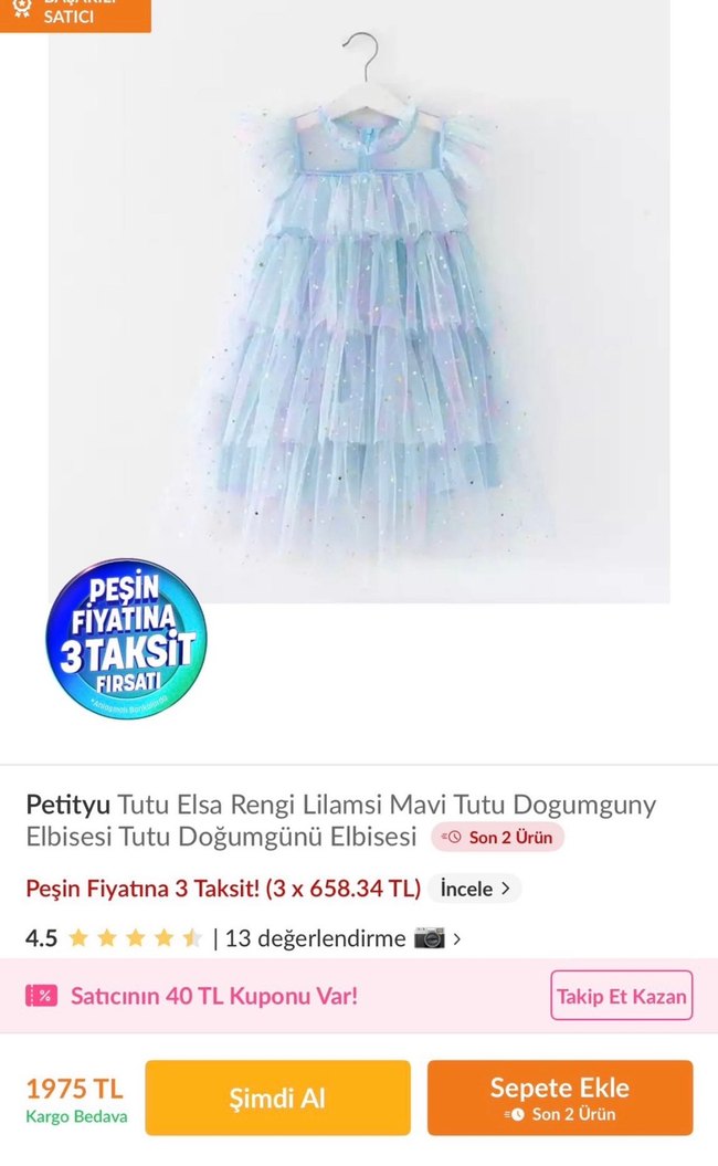 Petityu elbise - Görsel 2