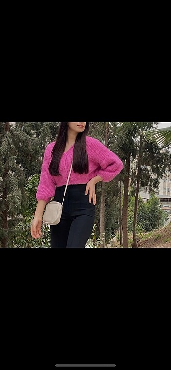 Trendyol Pembe Hırka
