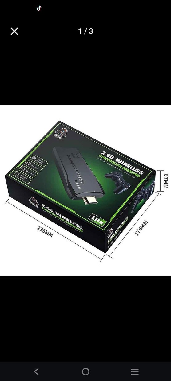 Siyah Kablosuz Oyun Kumandası - Görsel 3