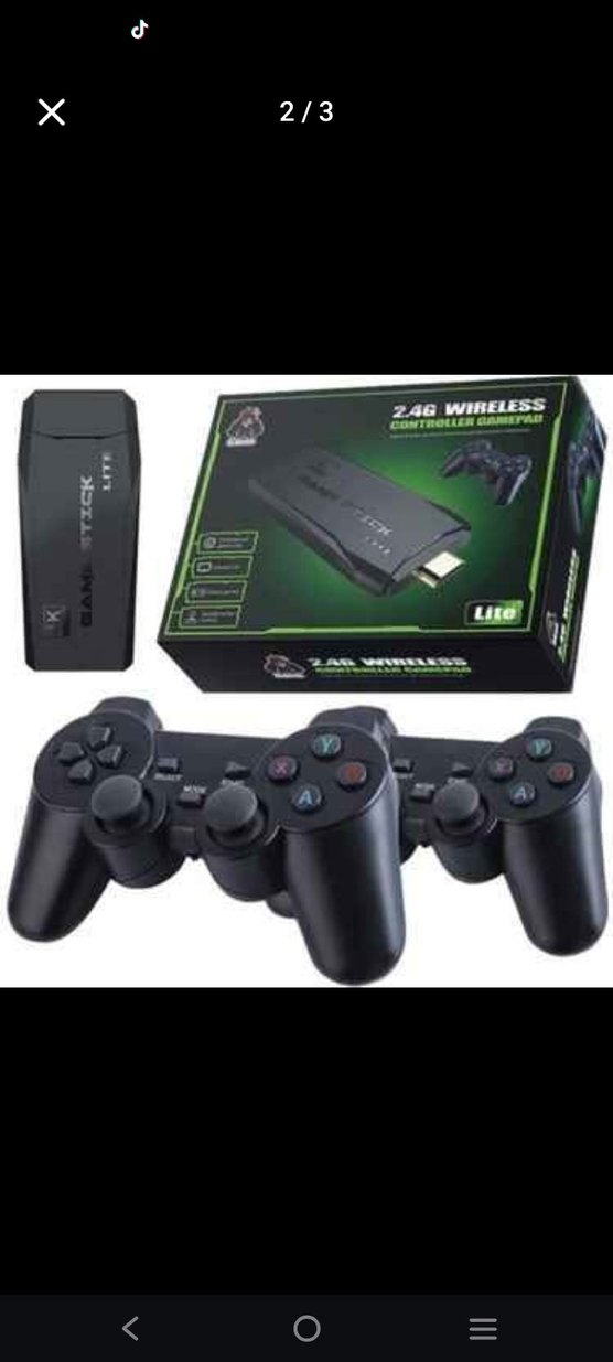 Siyah Kablosuz Oyun Kumandası - Görsel 2