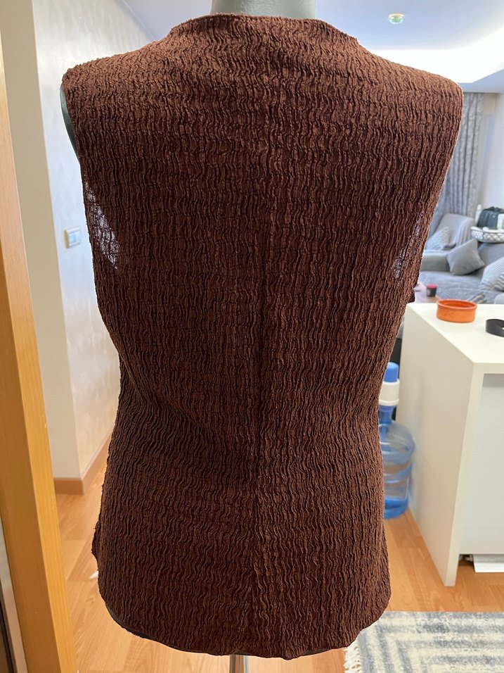 H&M Jarse Kahverengi Yelek - Görsel 3