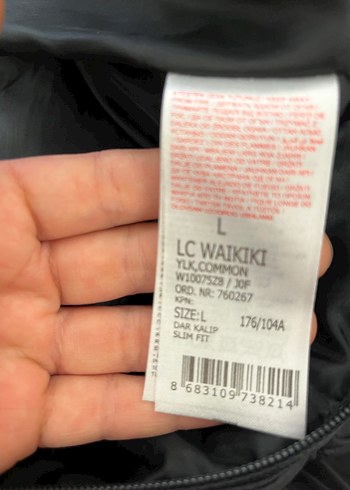 LCW Dik Yaka Erkek Şişme Yelek - Görsel 6