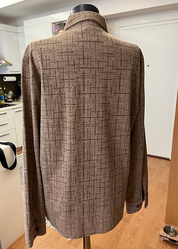 Vizon Rengi Erkek Slim Fit Gömlek - Görsel 3