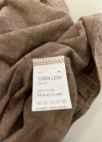 Vizon Rengi Erkek Slim Fit Gömlek - Görsel 5