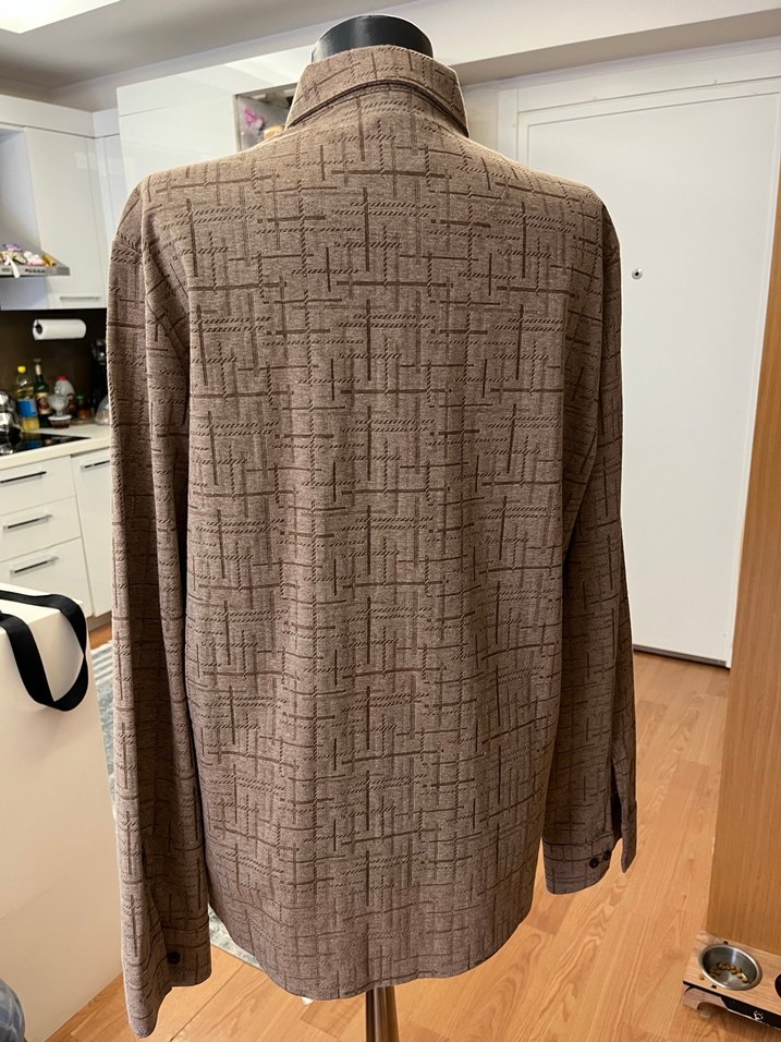 Vizon Rengi Erkek Slim Fit Gömlek - Görsel 3