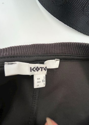 Koton Kahverengi Kısa Kollu Kadın Bluz - Görsel 4