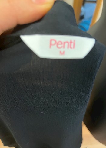 Penti Siyah Bluz - Görsel 6