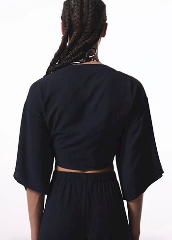 Penti Siyah Bluz - Görsel 2