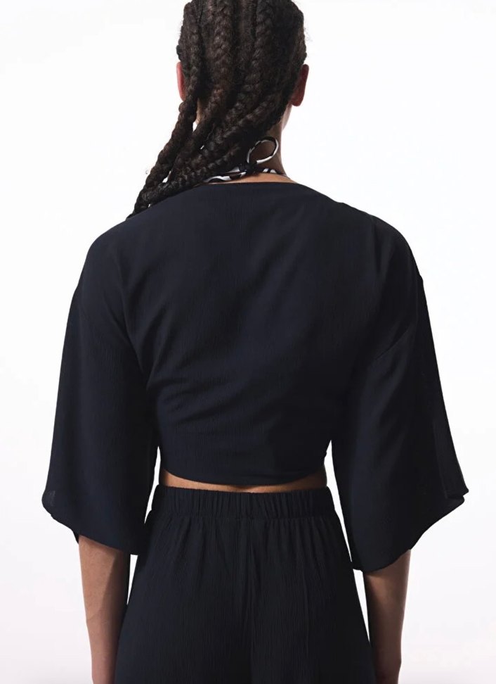 Penti Siyah Bluz - Görsel 2