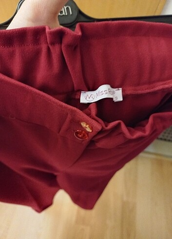 Beli lastikli paça katlı pantolon - Görsel 3