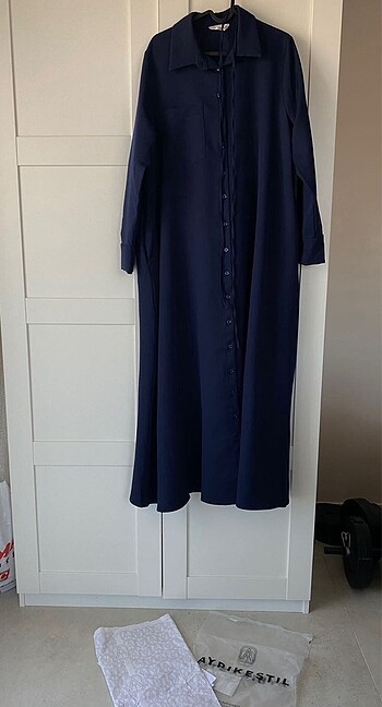 Suud Collection Aybikestil Krep Elbise