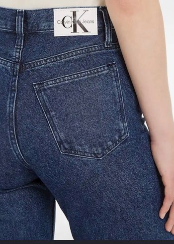 Calvin Klein Koyu Mavi Denim Jean