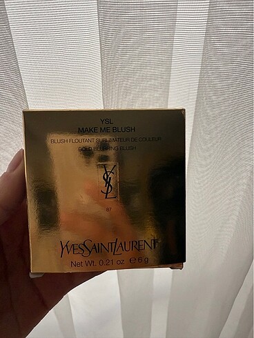 Yves Saint Laurent Sıfır ysl allık.sephoradan yeni alındı