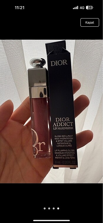 Dior maximized sıfır ruj